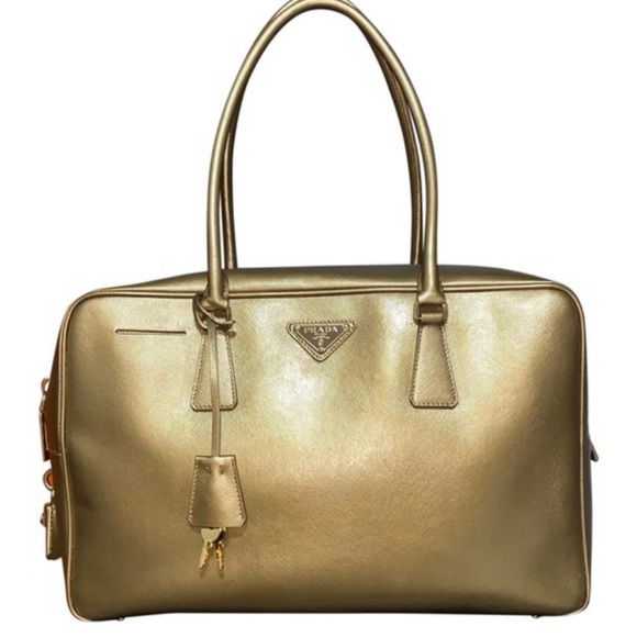 Prada Handbags - Authentic Prada Saffiano Lux Bauletto Tote